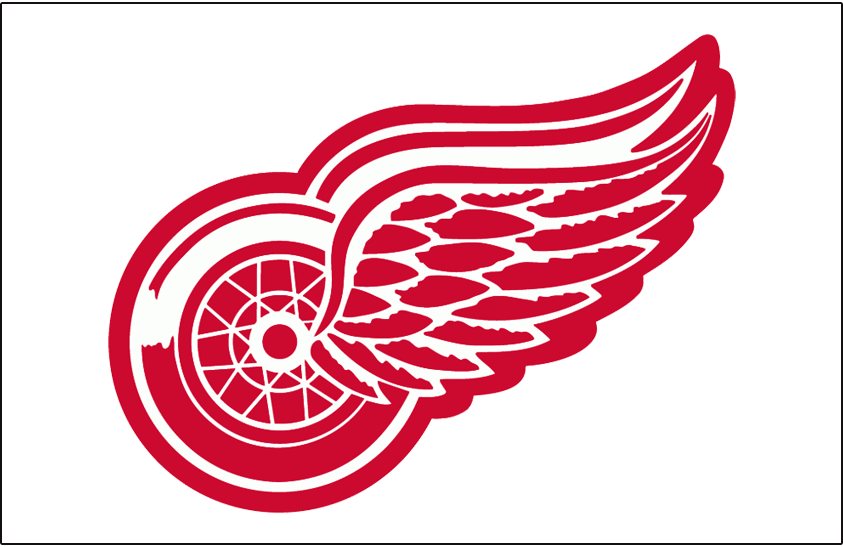 Detroit Red Wings 1983 Jersey Logo fabric transfer
